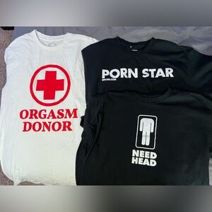 Men’s Hot topic graphic 3 T’s shirt